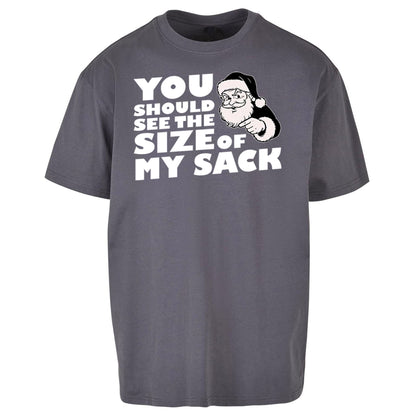 Santas Sack Oversized T Shirt