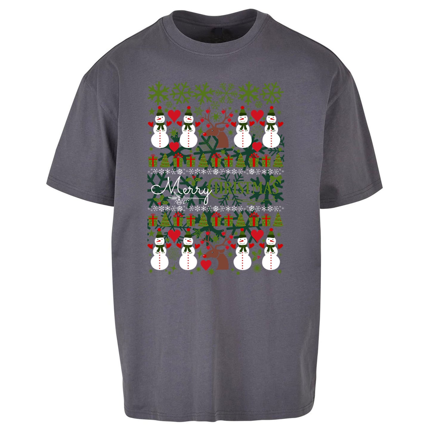 Together For Christmas Oversized T Shirt