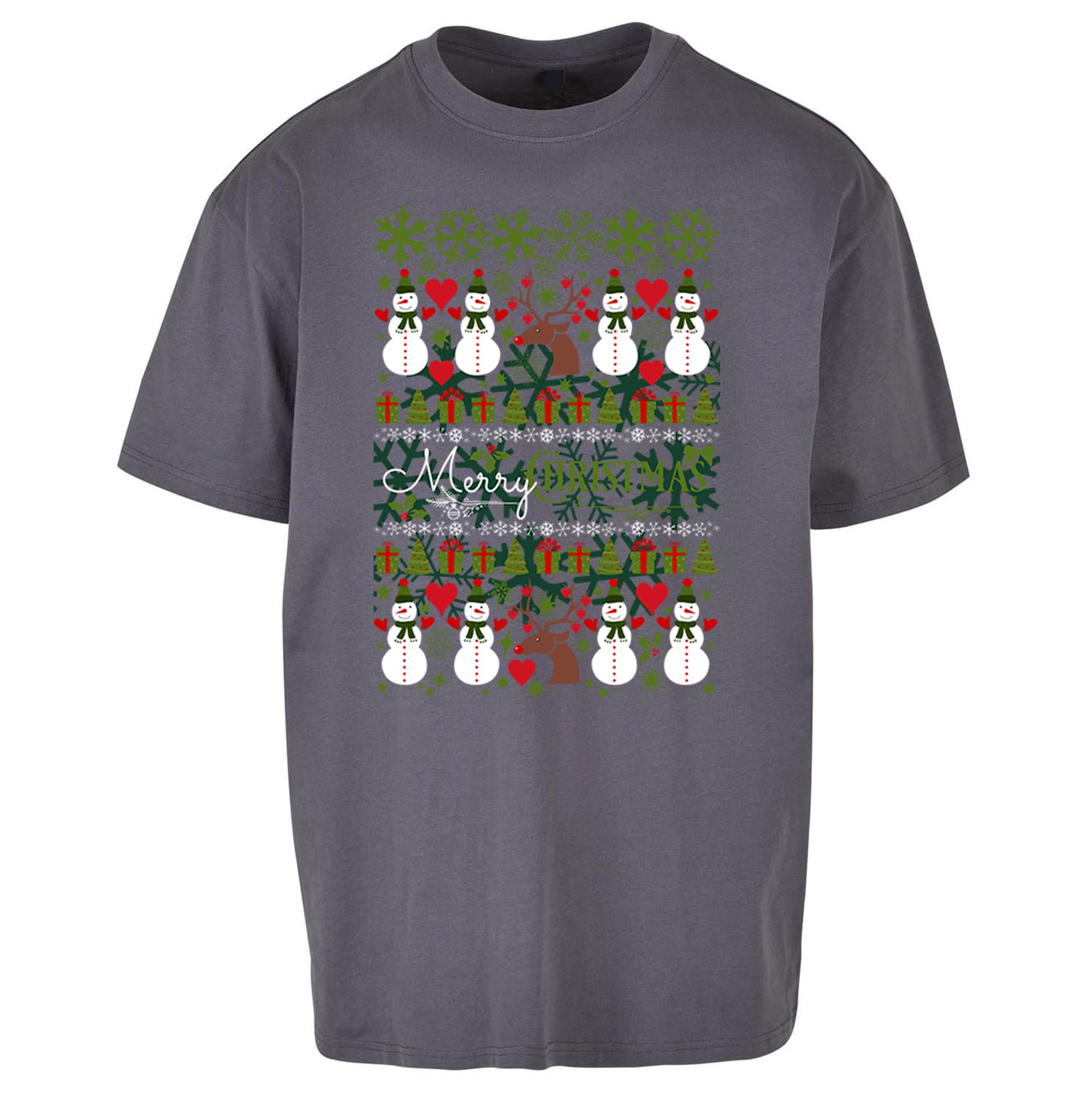 Together For Christmas Oversized T Shirt