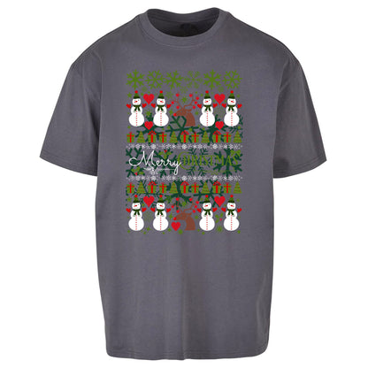 Together For Christmas Oversized T Shirt