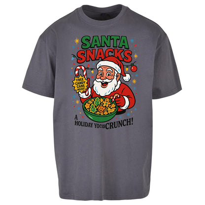 Santa Crunch Oversized T Shirt