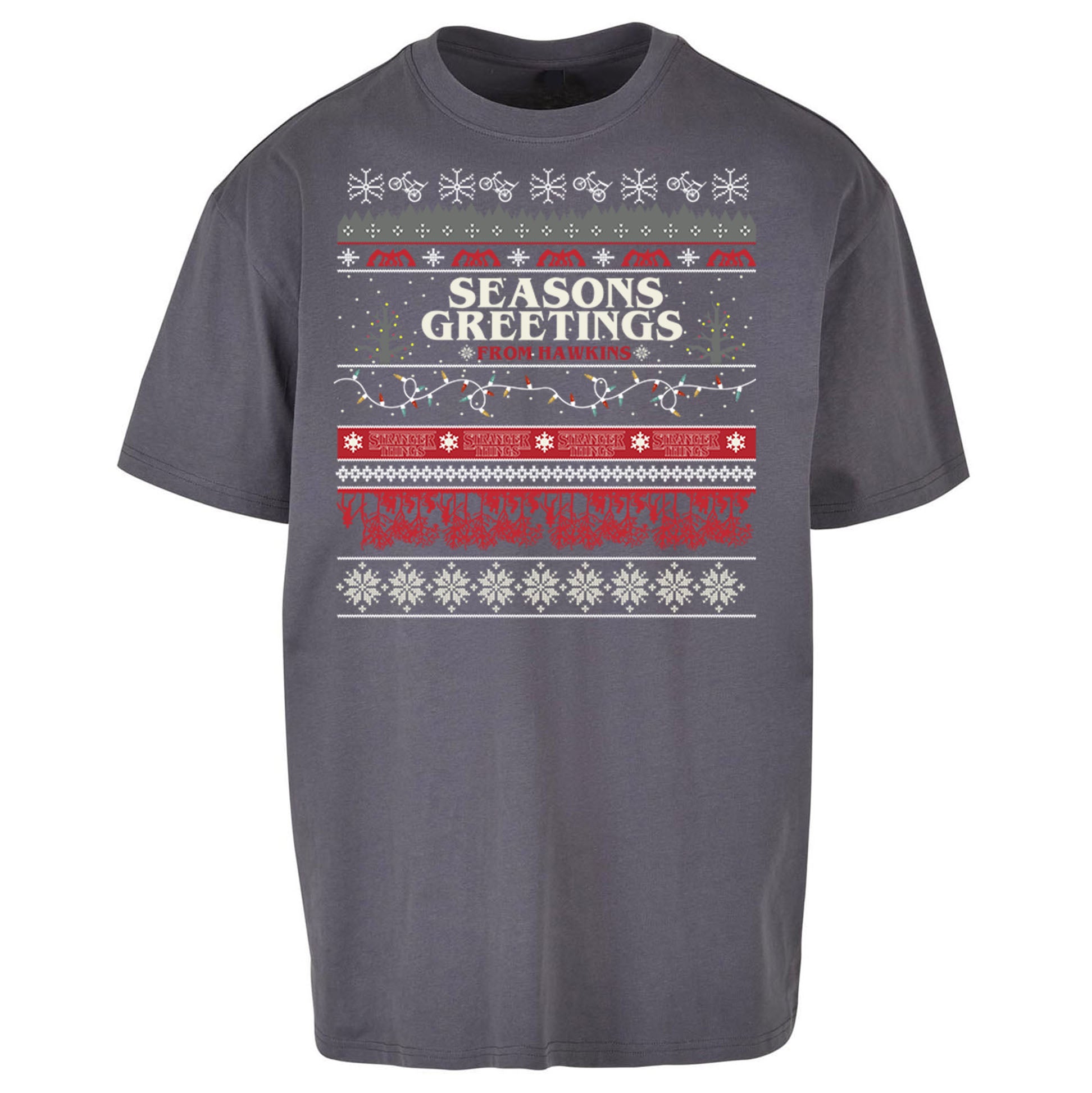 Stranger Things Trailer Oversized T Shirt