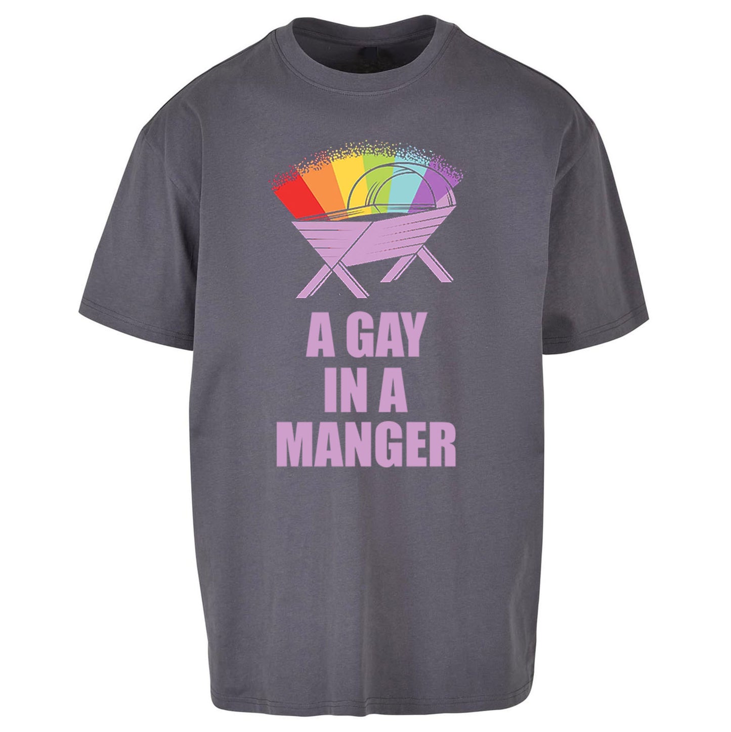 Gay Christmas Oversized T Shirt