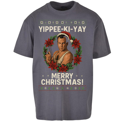 Yippee-Ki-Yay Die Hard Oversized T Shirt 