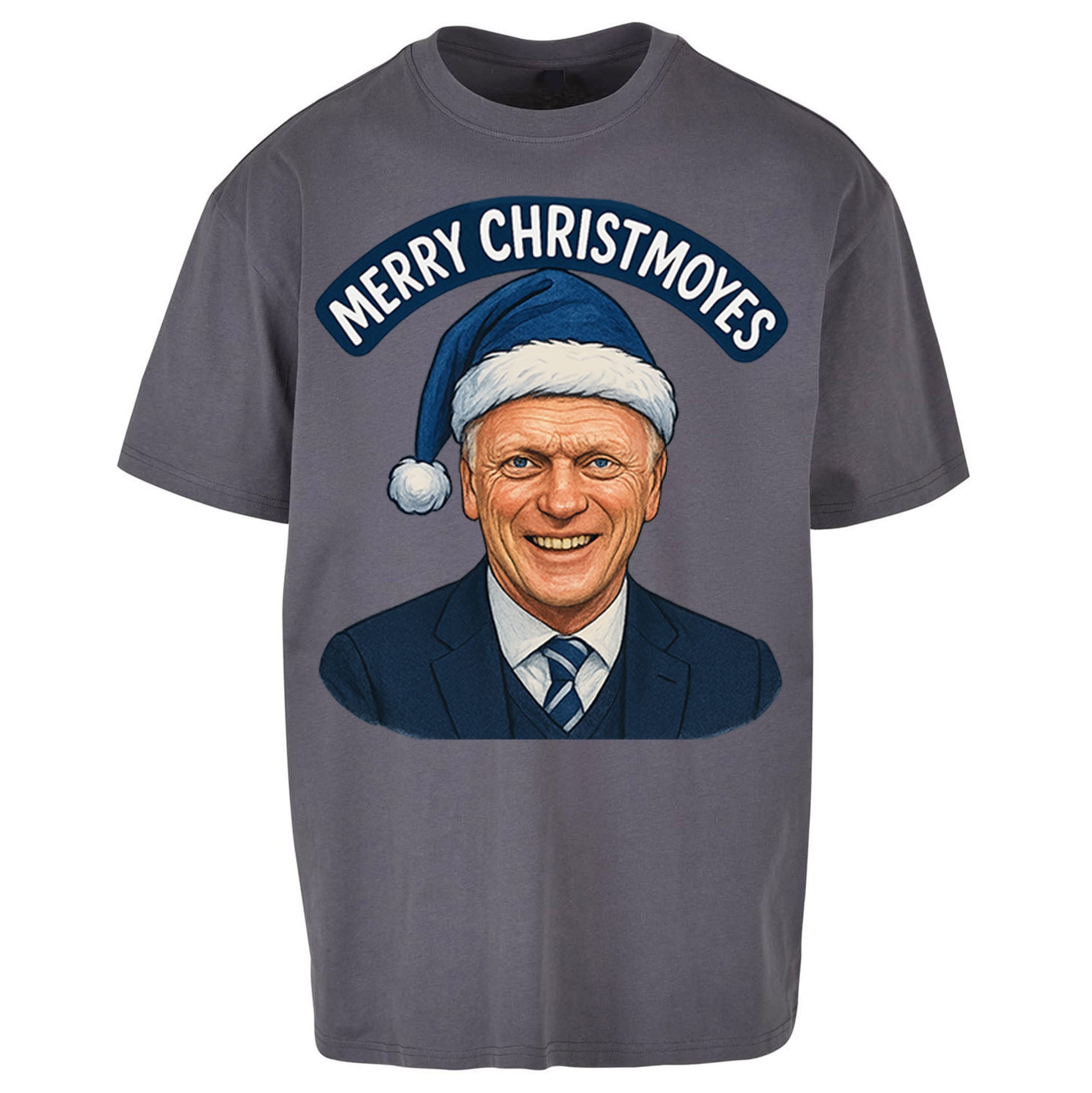 Everton Christmas Oversized T Shirt 