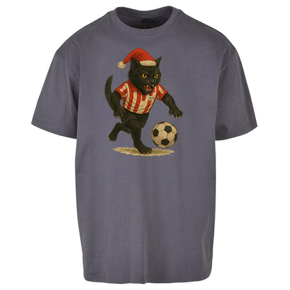 Sunderland Football Christmas Oversized T Shirt