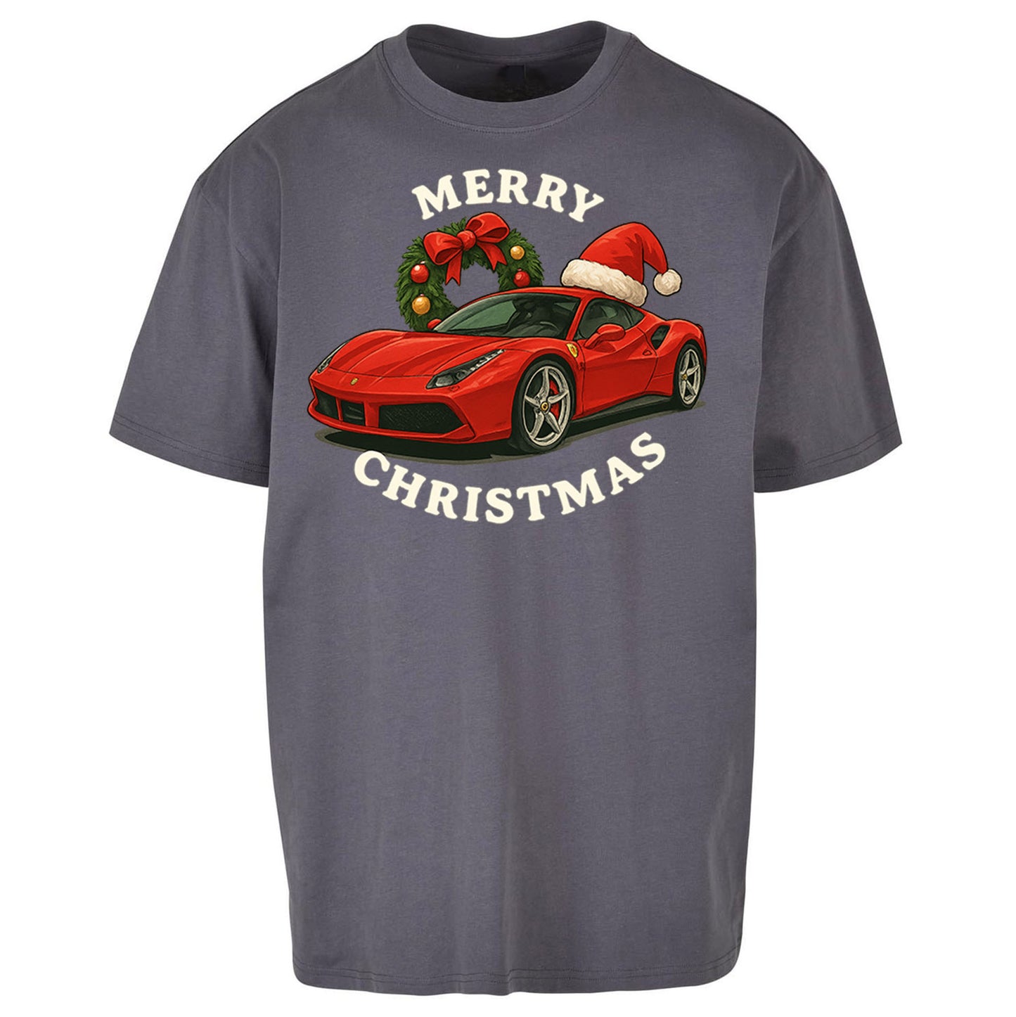 Ferrari Christmas Oversized T Shirt