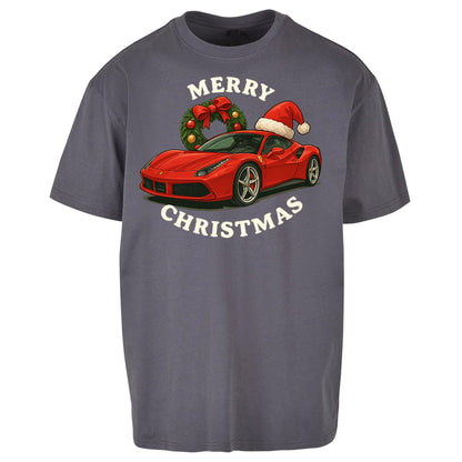 Ferrari Christmas Oversized T Shirt