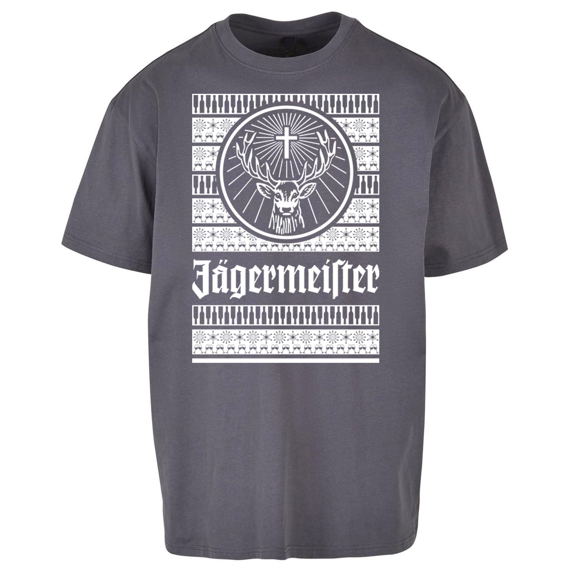 Jagermeister Christmas Oversized T Shirt