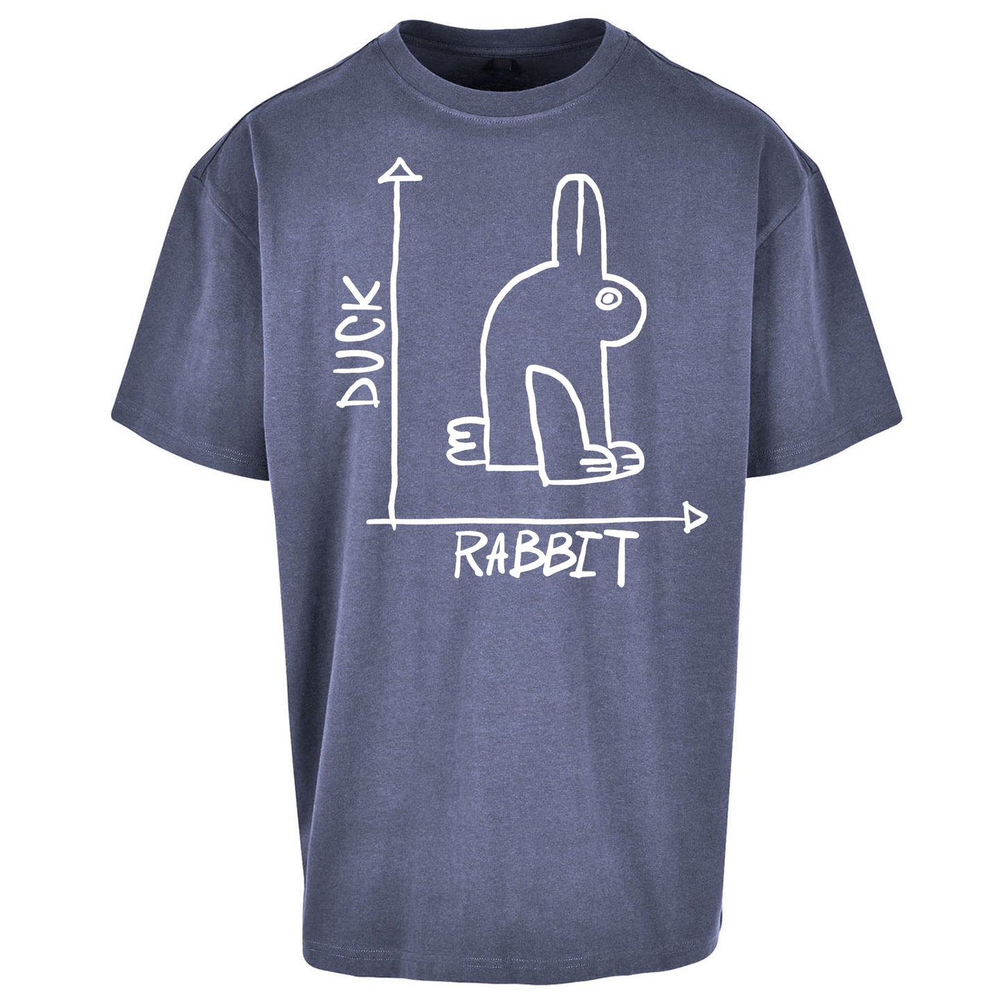 Rabbit Duck Oversized T Shirt