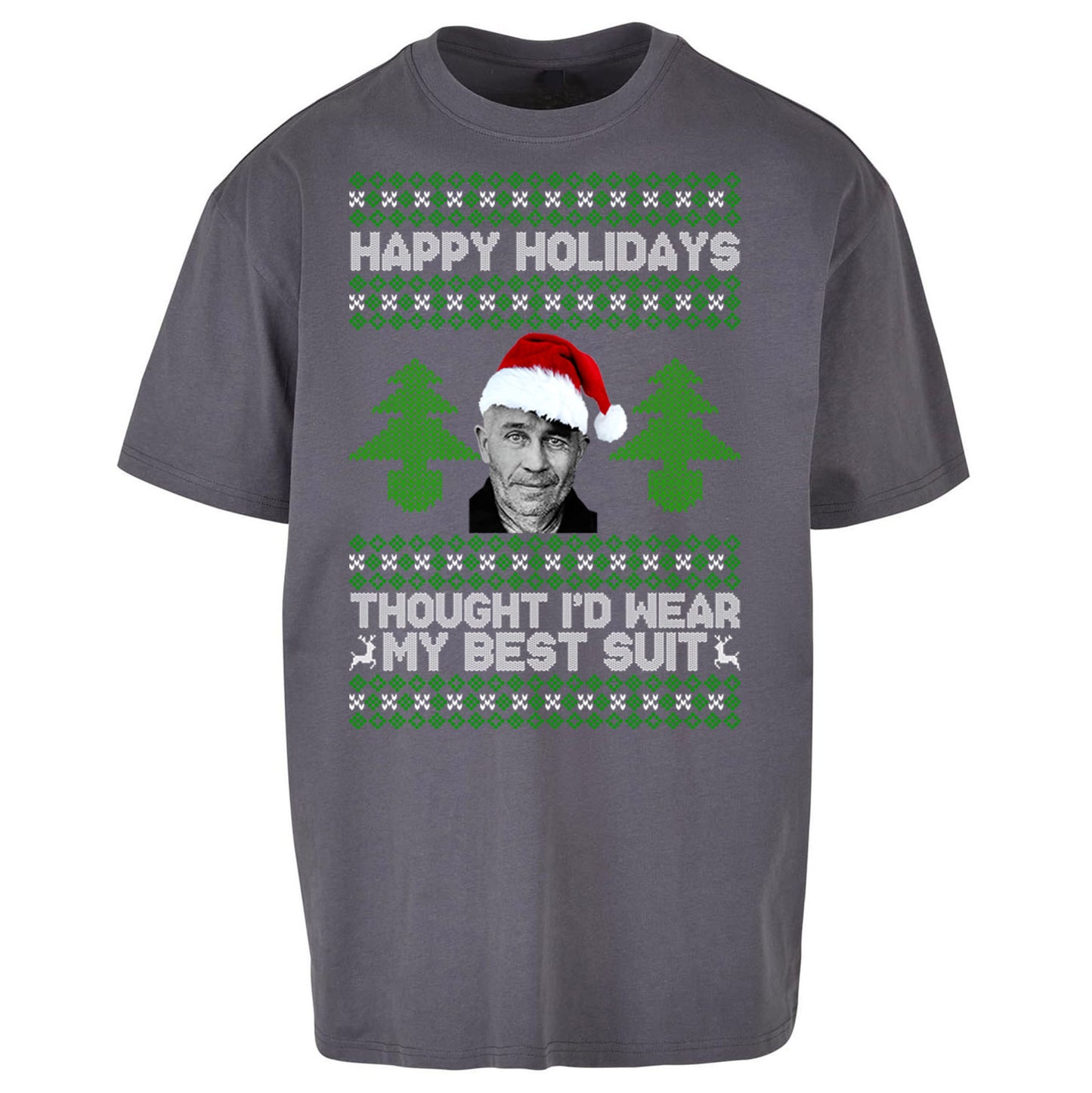 Ed Gein Christmas Oversized T Shirt