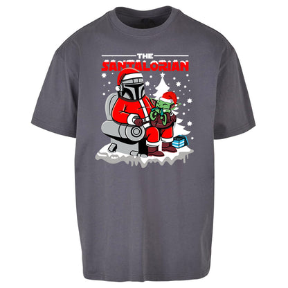 Mandalorian Christmas Oversized T Shirt