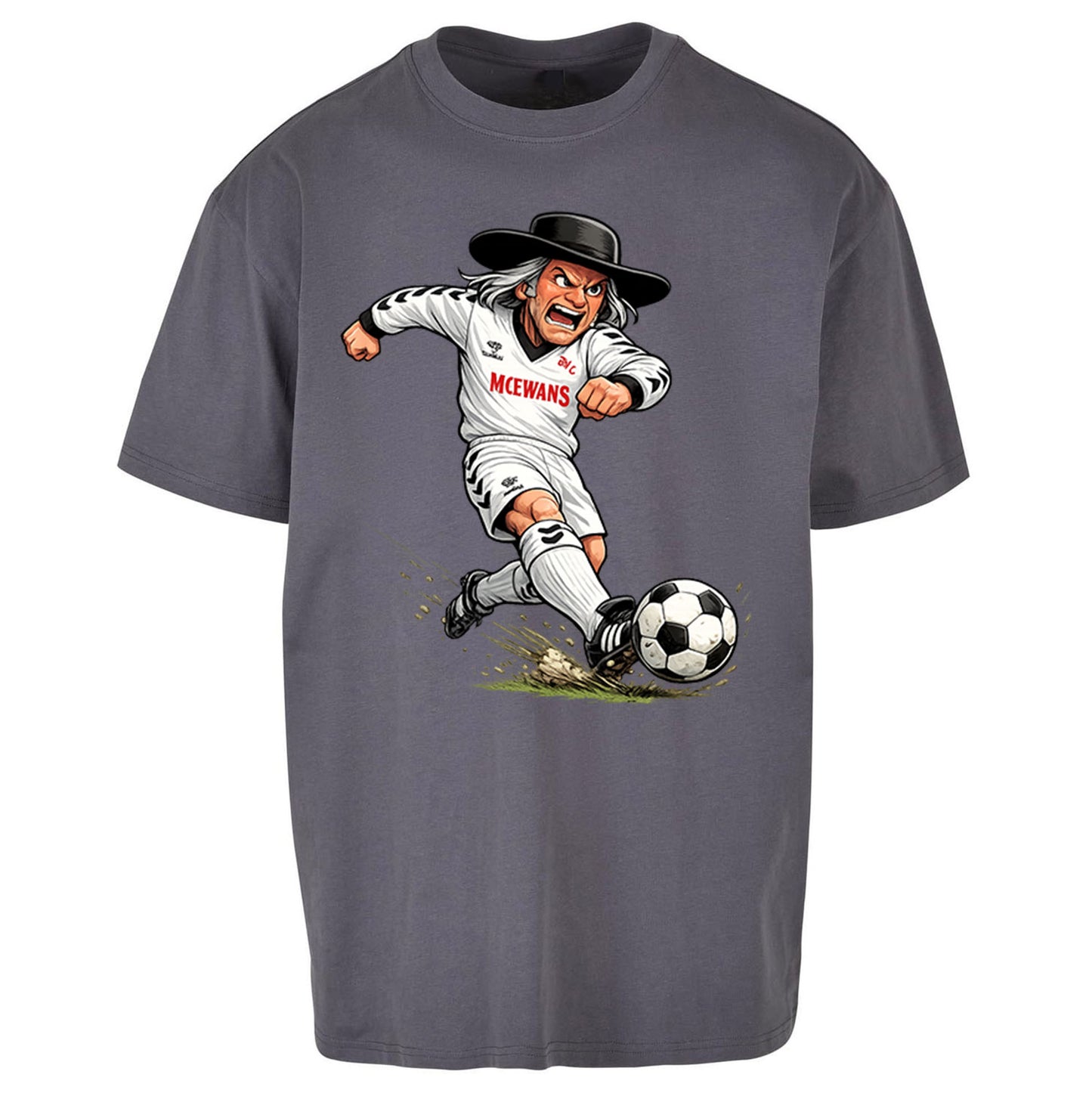 Classic Darlington Football Oversized T Shirt 
