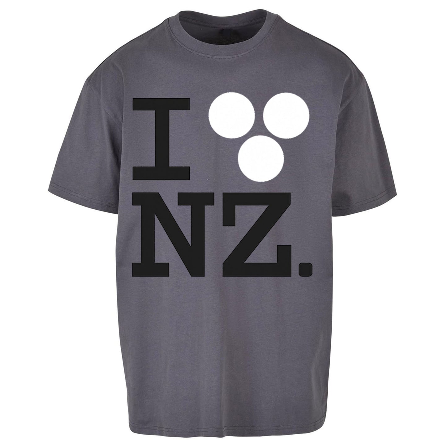 I Love NZ Orlando Bloom Huffer Oversized T Shirt