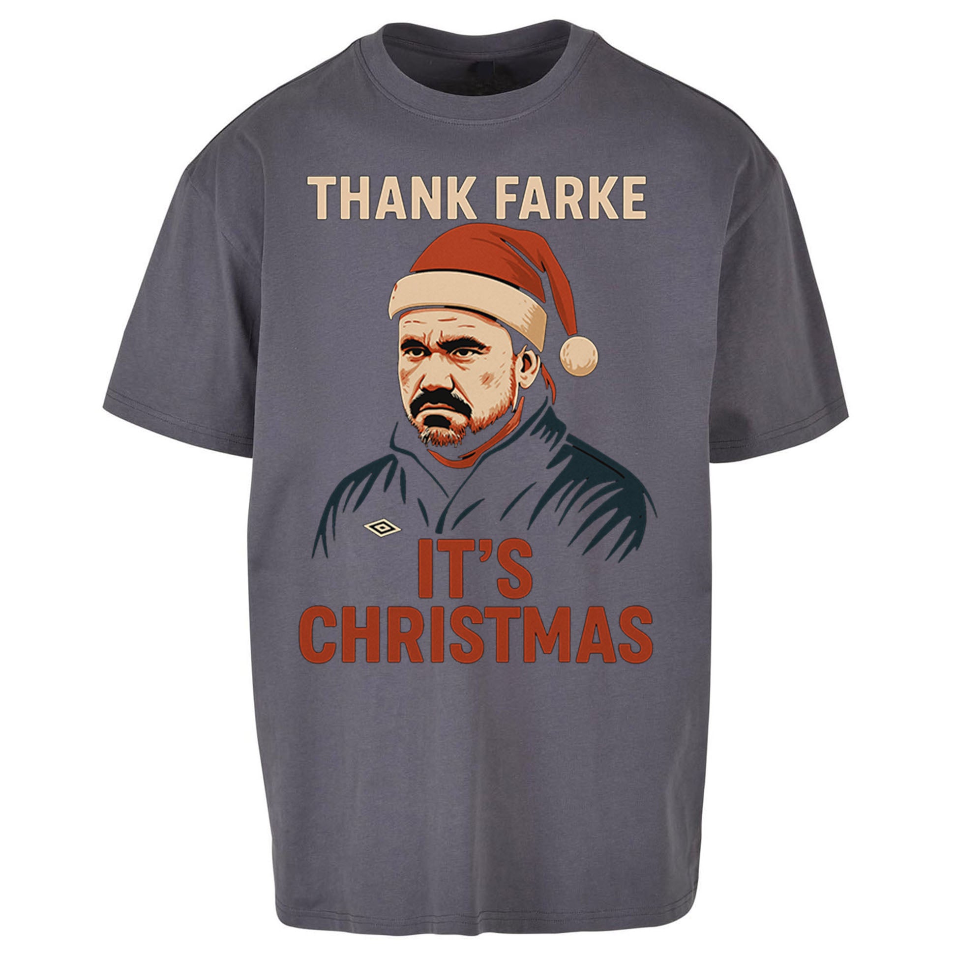 Daniel Farke Christmas Oversized T Shirt