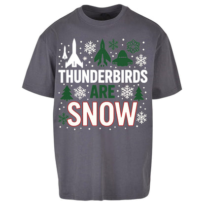 Thunderbirds Christmas Oversized T Shirt 