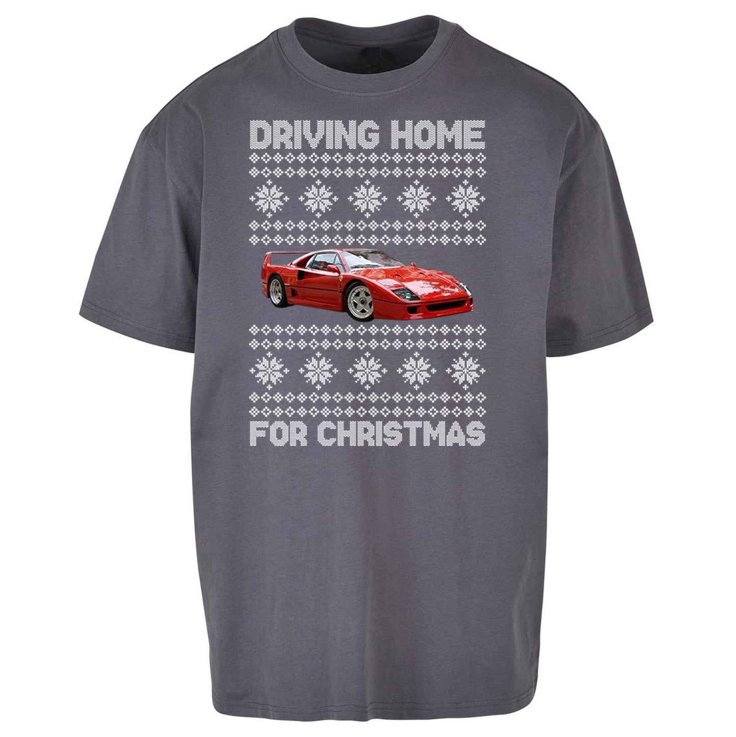 Formula 1 Christmas Oversized T Shirt