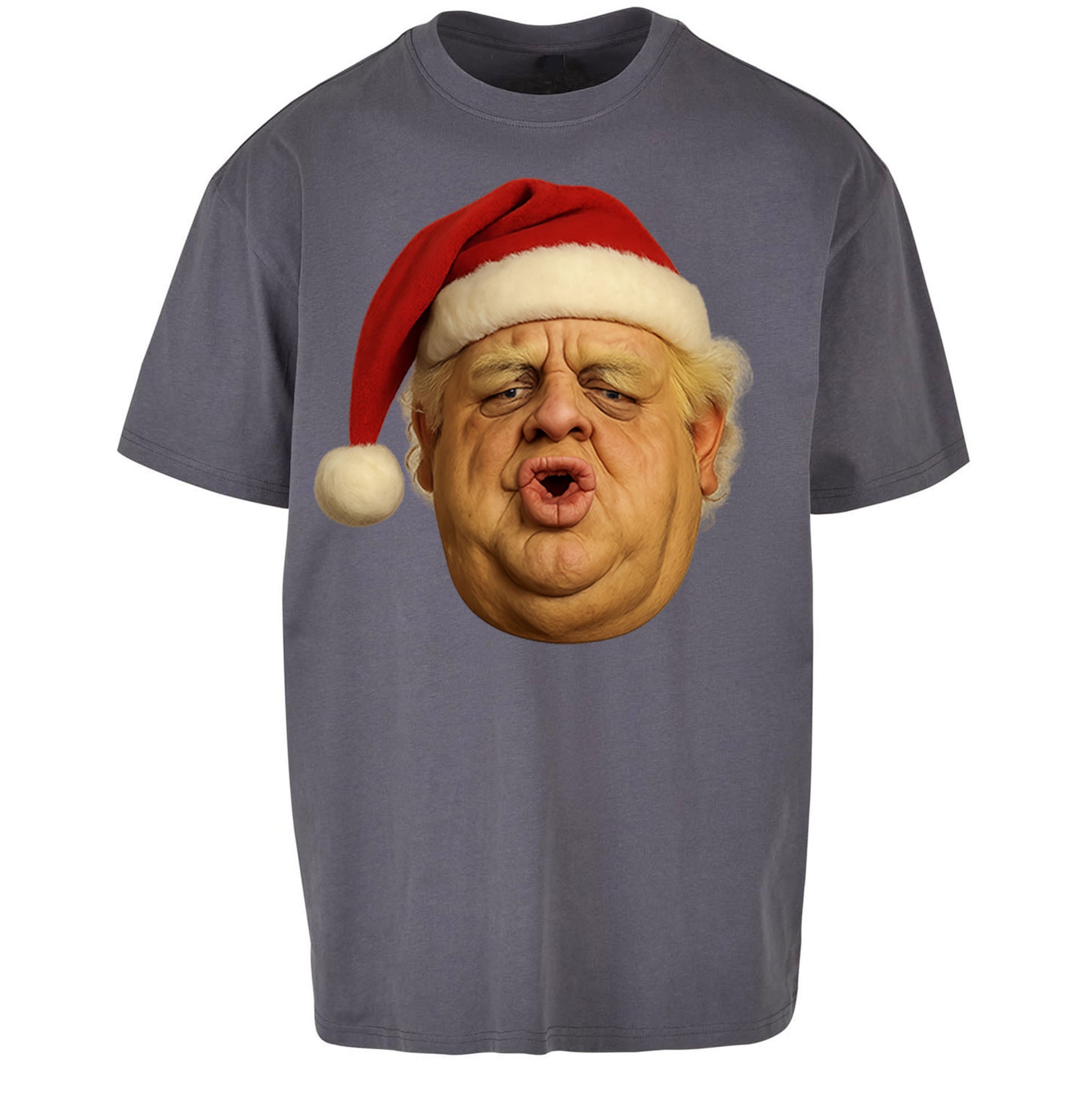 Dusty Rhodes Christmas Oversized T Shirt 
