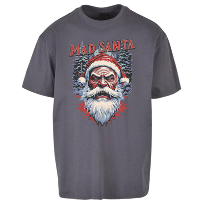 Mad Santa Oversized T Shirt