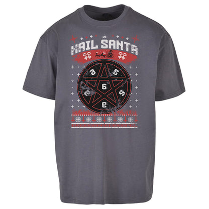 Hail Santa Oversized T Shirt