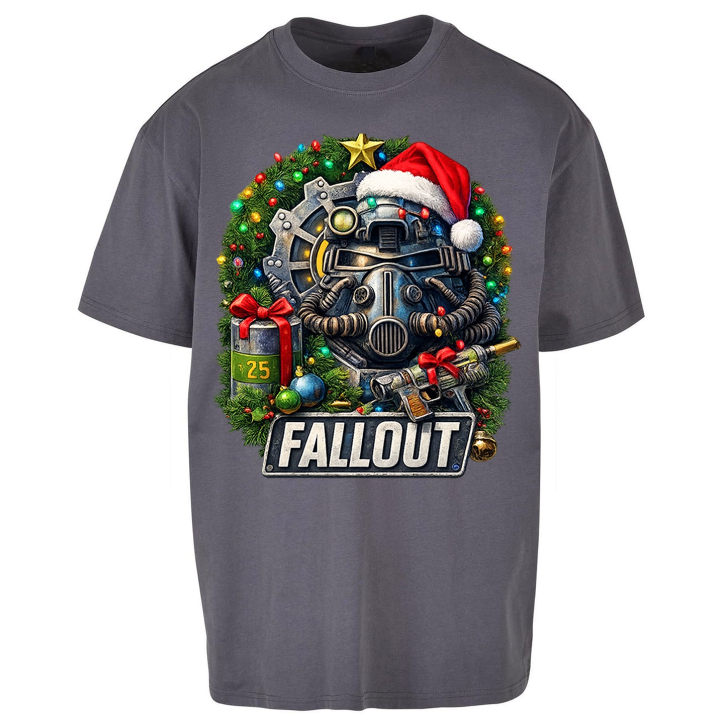 Fallout Christmas Oversized T Shirt