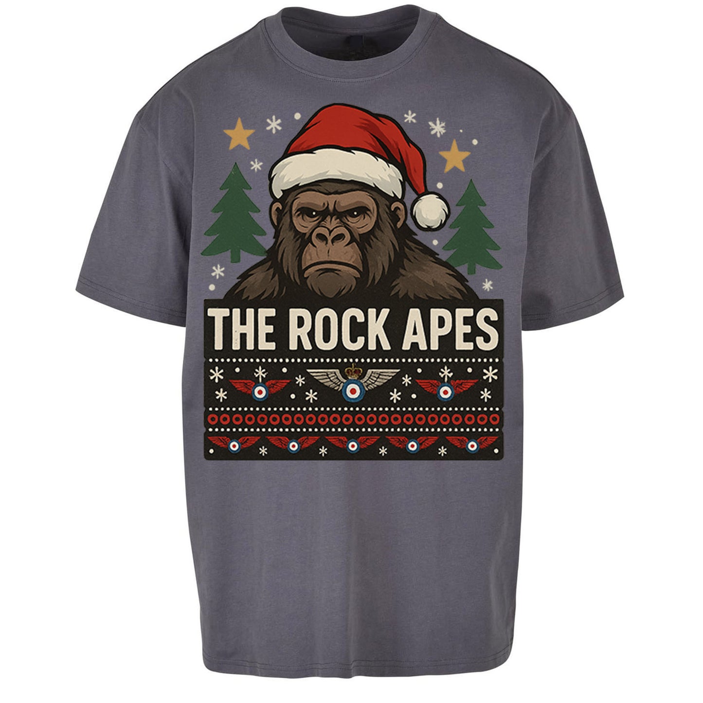 RAF Regiment Christmas Oversized T Shirt 
