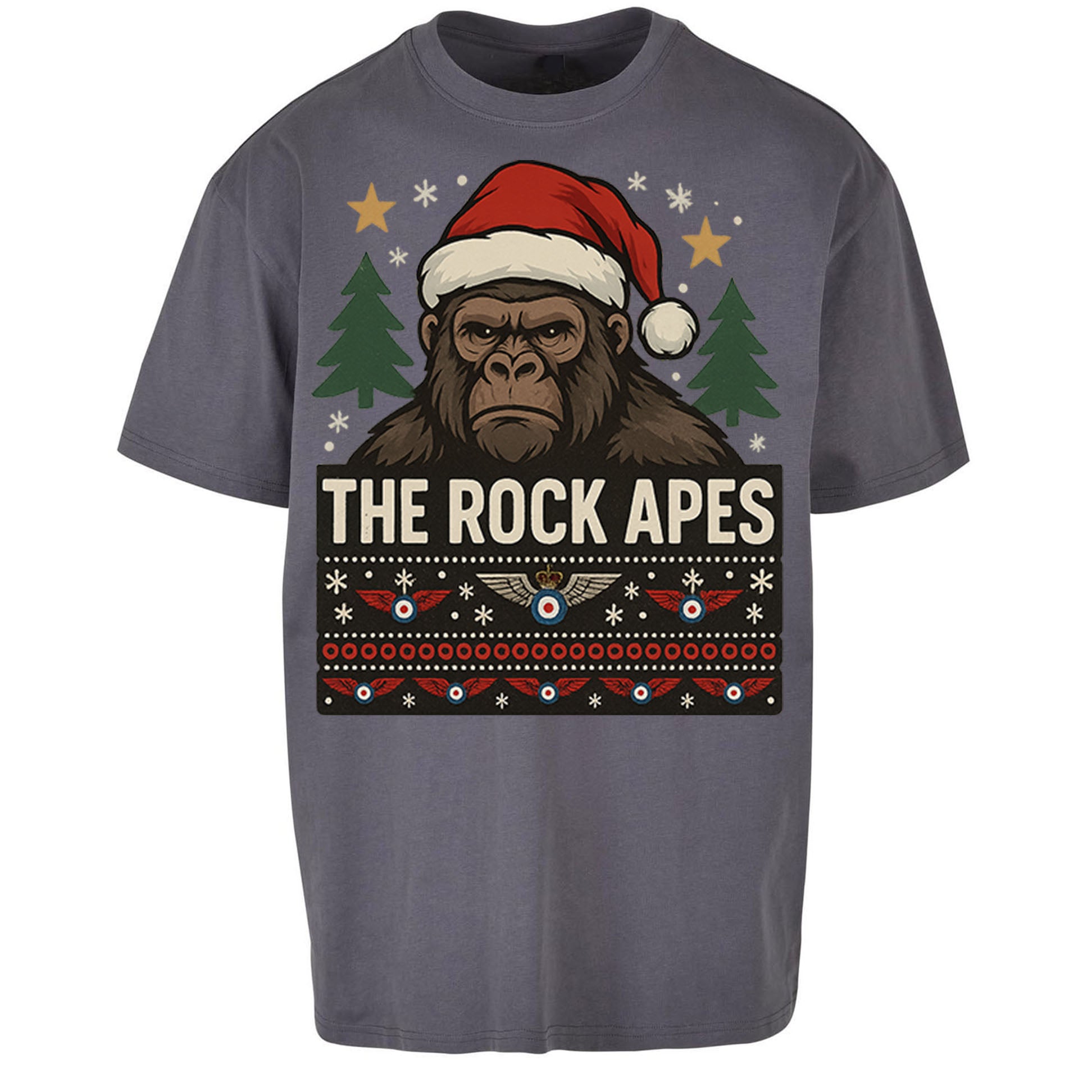RAF Regiment Christmas Oversized T Shirt 