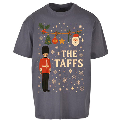 The Taffs Welsh Guards Christmas - Oversized T Shirt