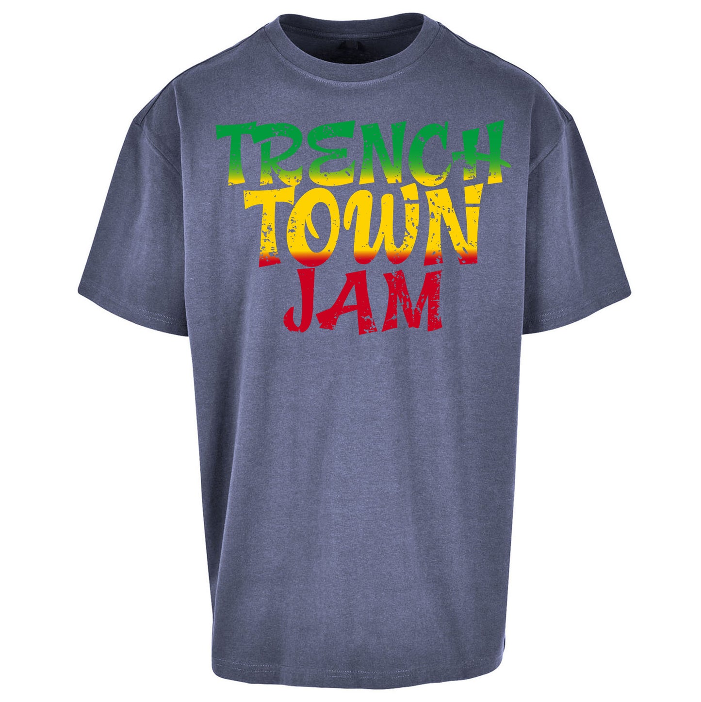 Trench Town Jamaica  Oversized T Shirt