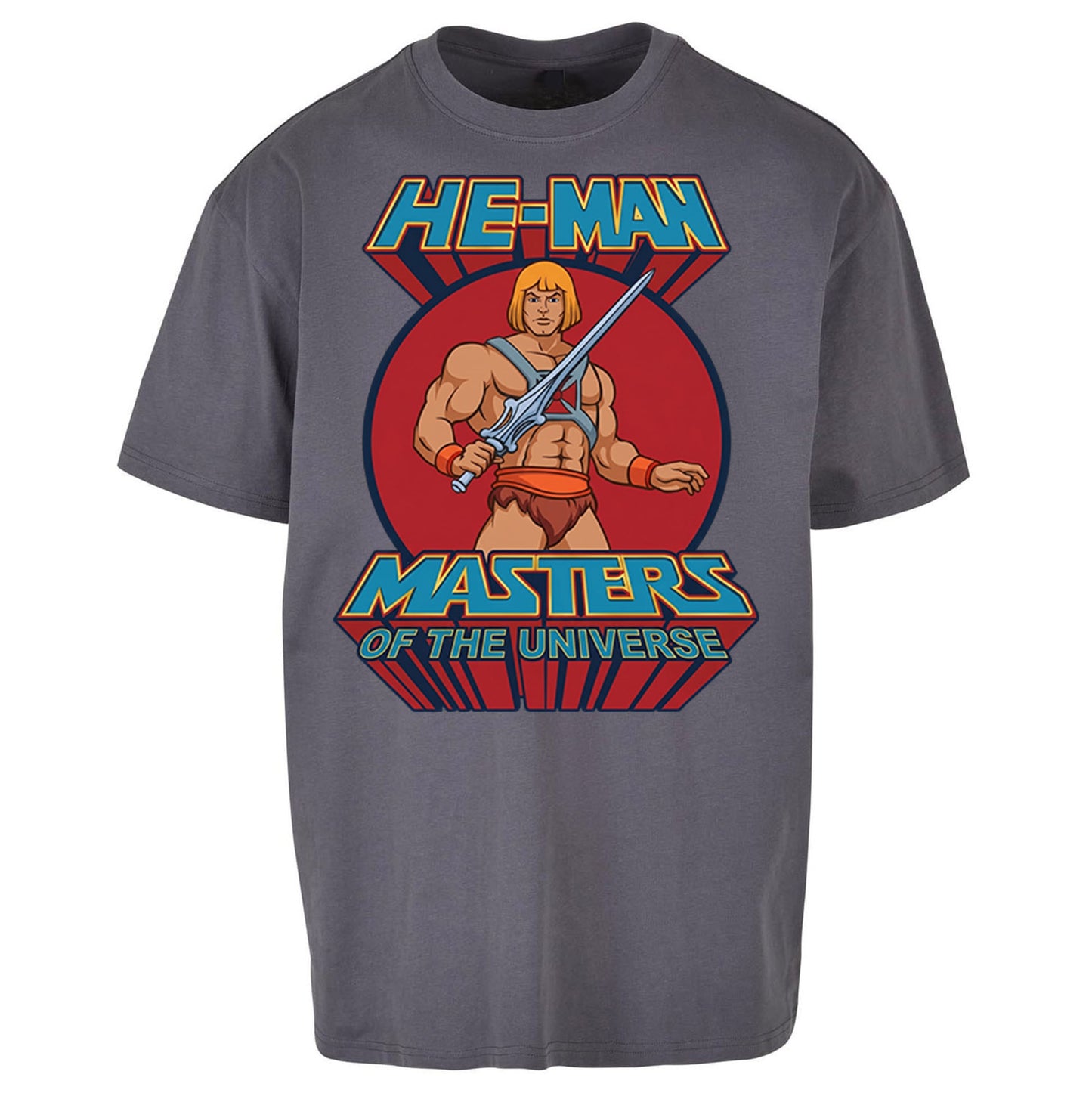 He-Man Anime Oversized T Shirt 