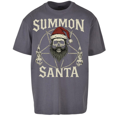 Goth Christmas Oversized T Shirt