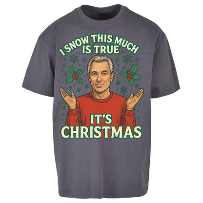 Martin Kemp Christmas Oversized T Shirt