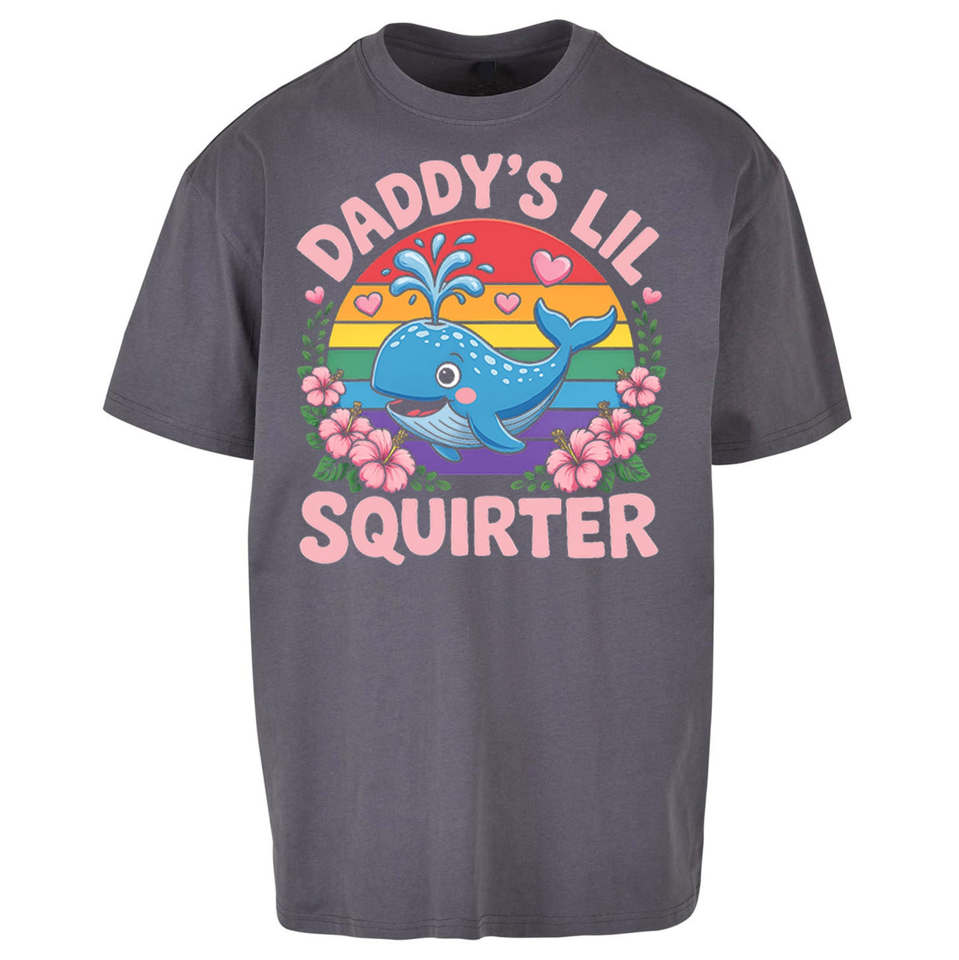Daddys Lil Squirter Oversized T Shirt 