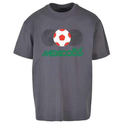 Mexico 86 logo Oversized T Shirt