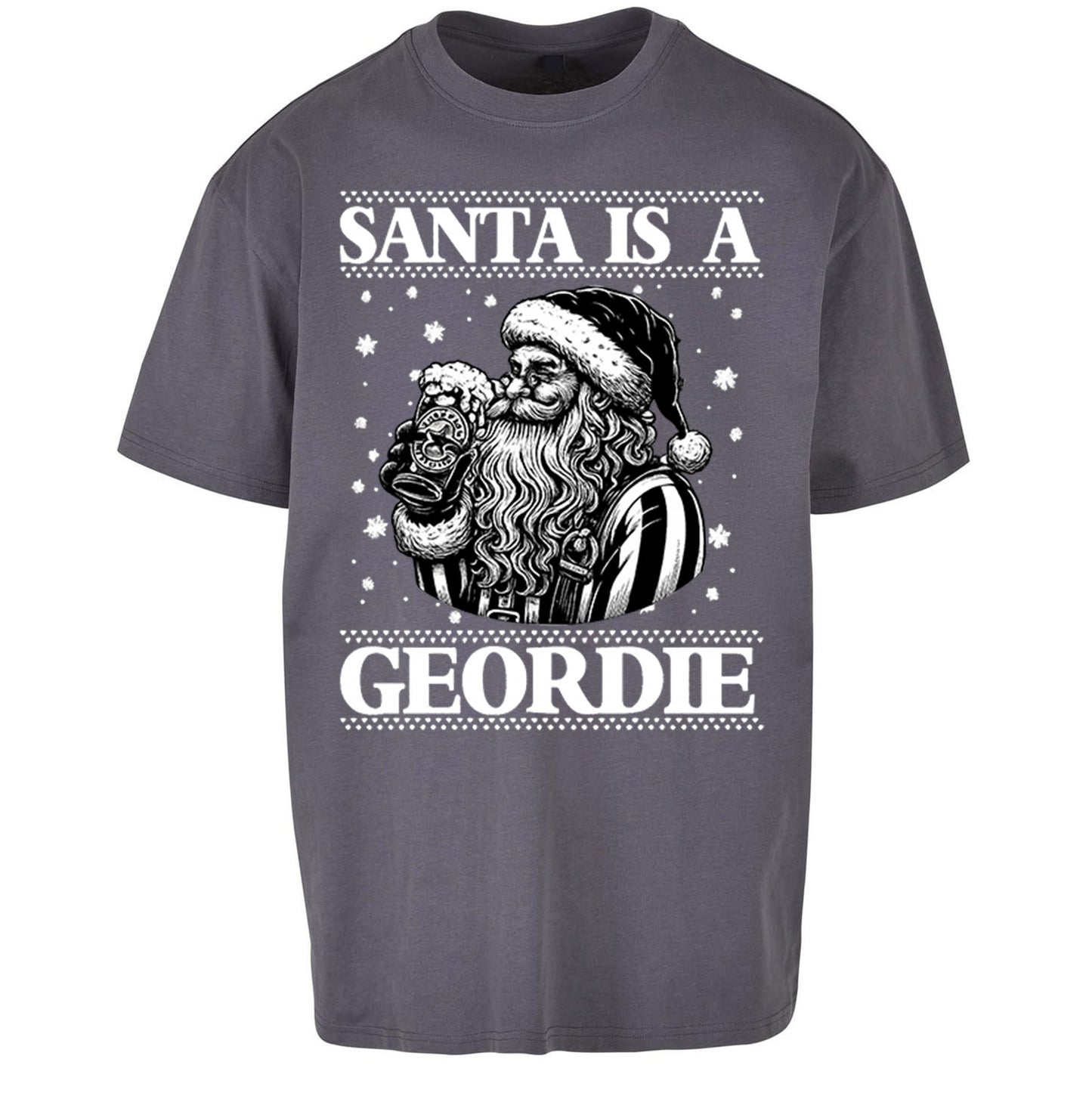 Newcastle Xmas Oversized T Shirt