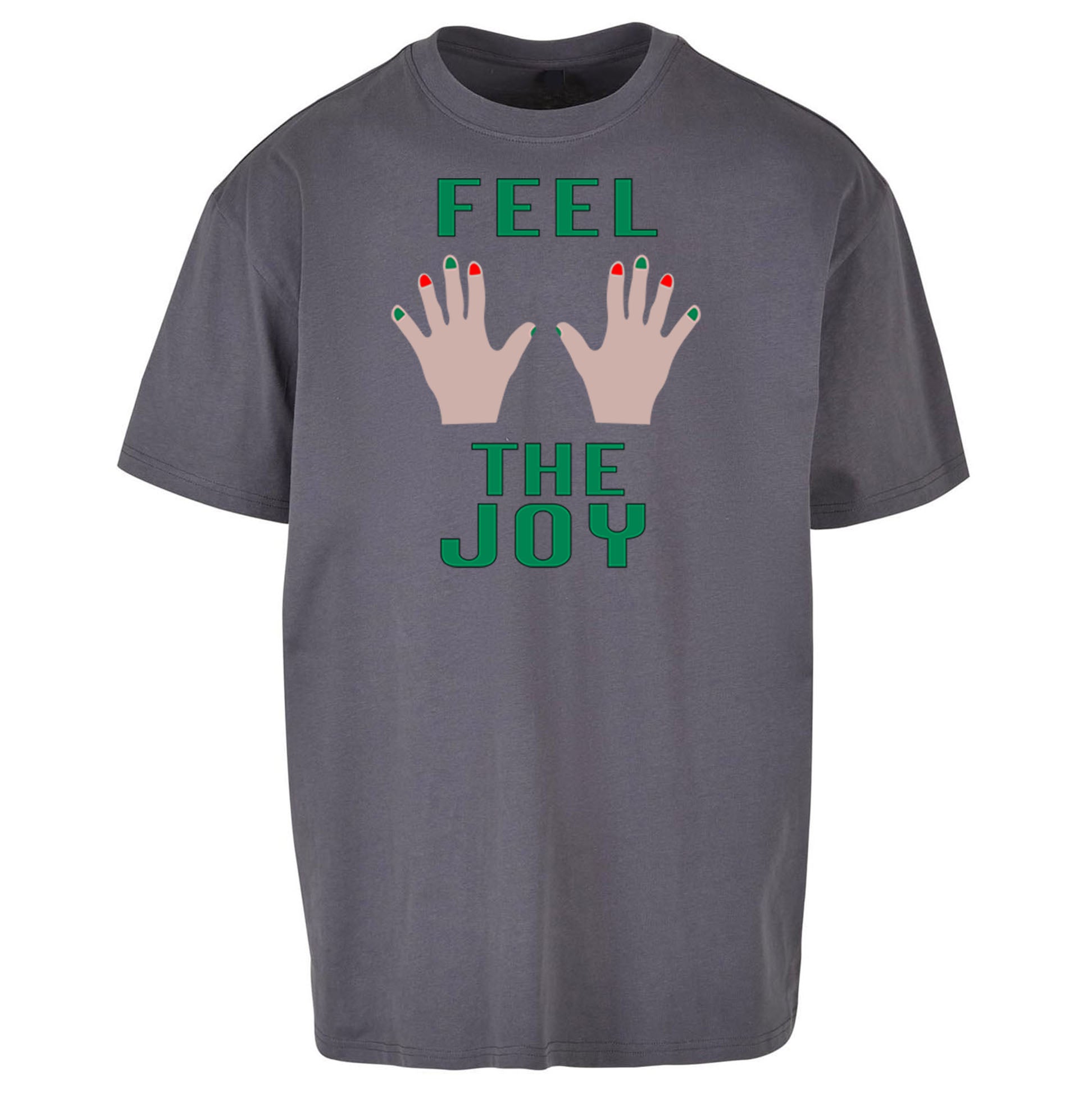 Rude christmas Oversized T Shirt