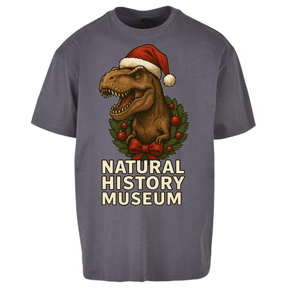 Natural History Museum Christmas Oversized T Shirt