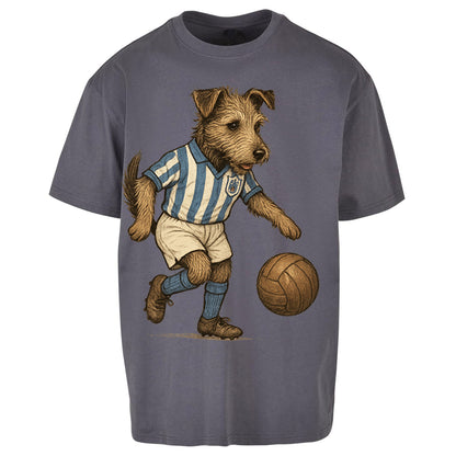 Retro Huddersfield Town Christmas - Oversized T Shirt