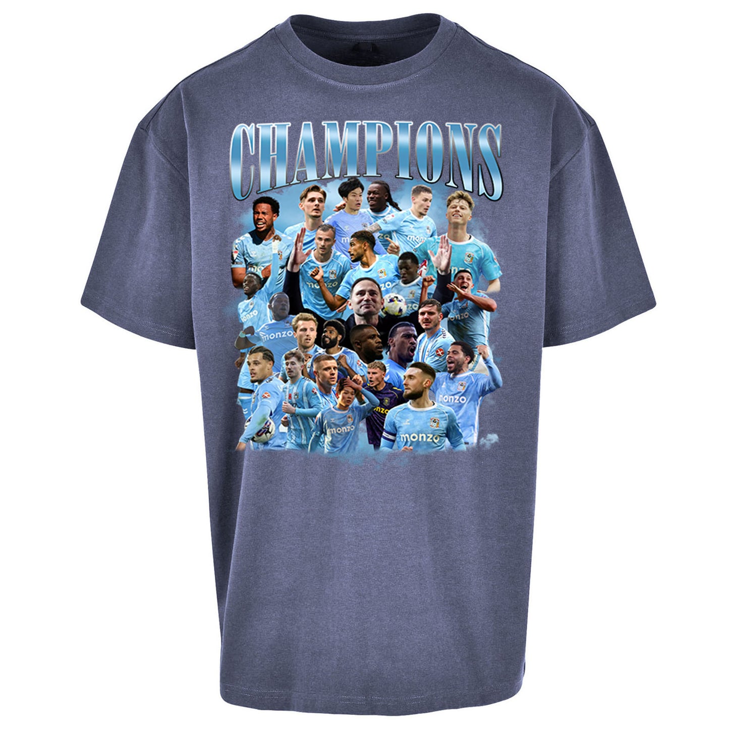 Coventry City Football Oversized T Shirt