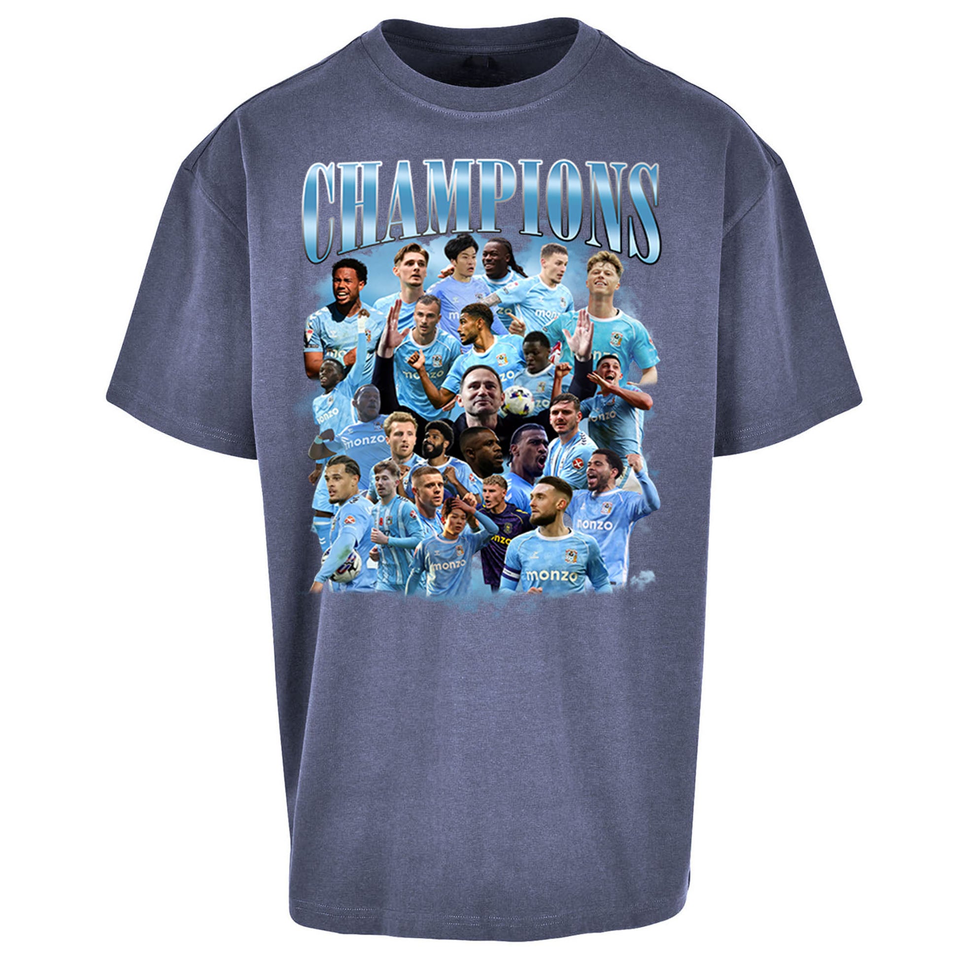 Coventry City Football Oversized T Shirt