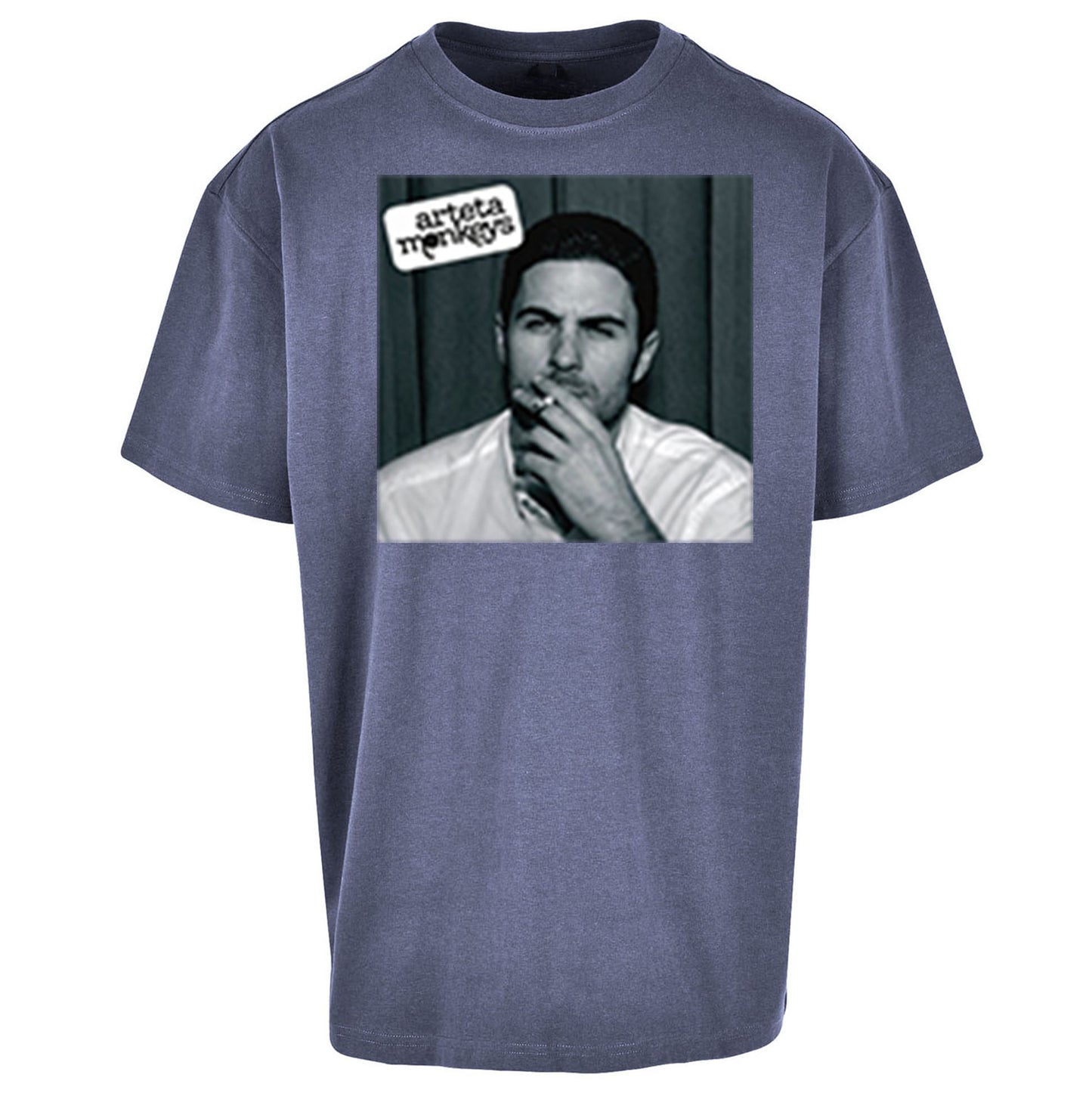 Mikel Arteta Arsenal Arctic Monkeys Oversized T Shirt