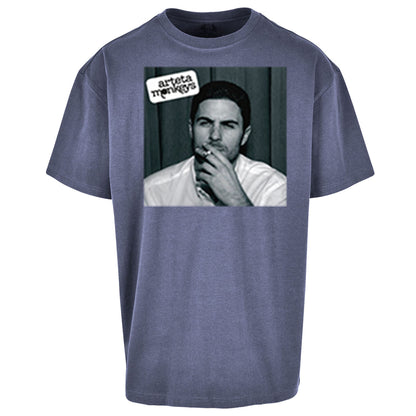 Mikel Arteta Arsenal Arctic Monkeys Oversized T Shirt