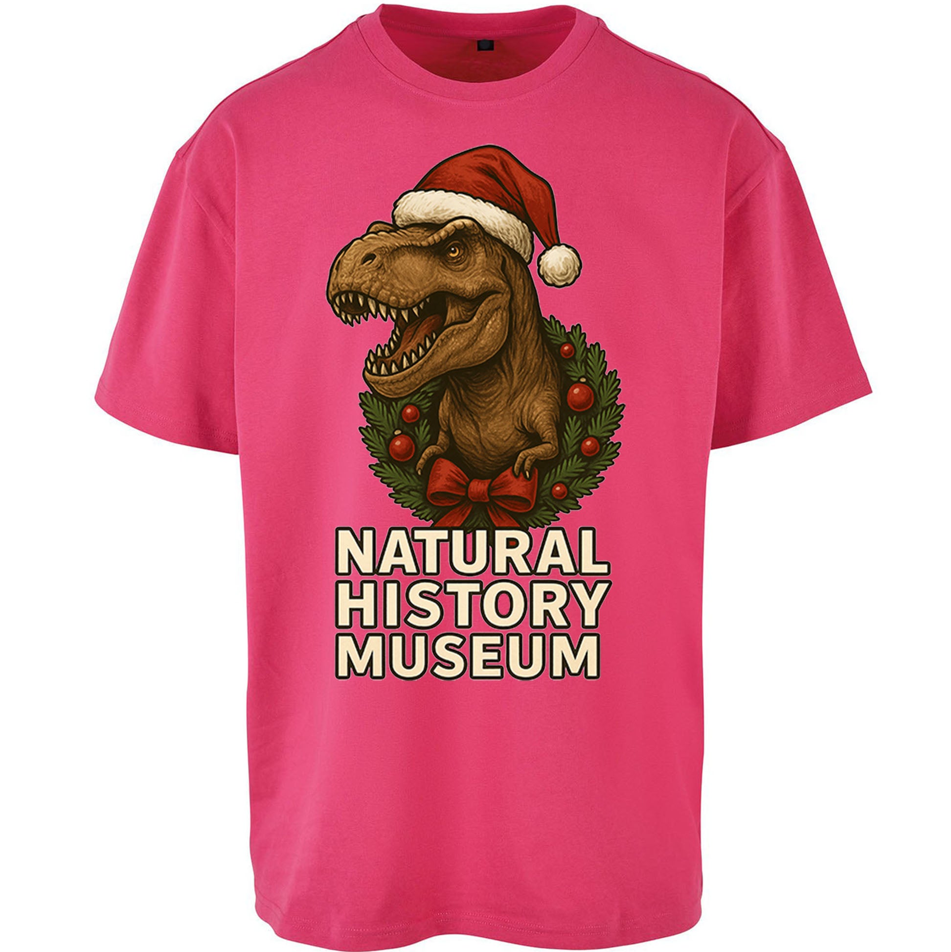 Natural History Museum Christmas Oversized T Shirt