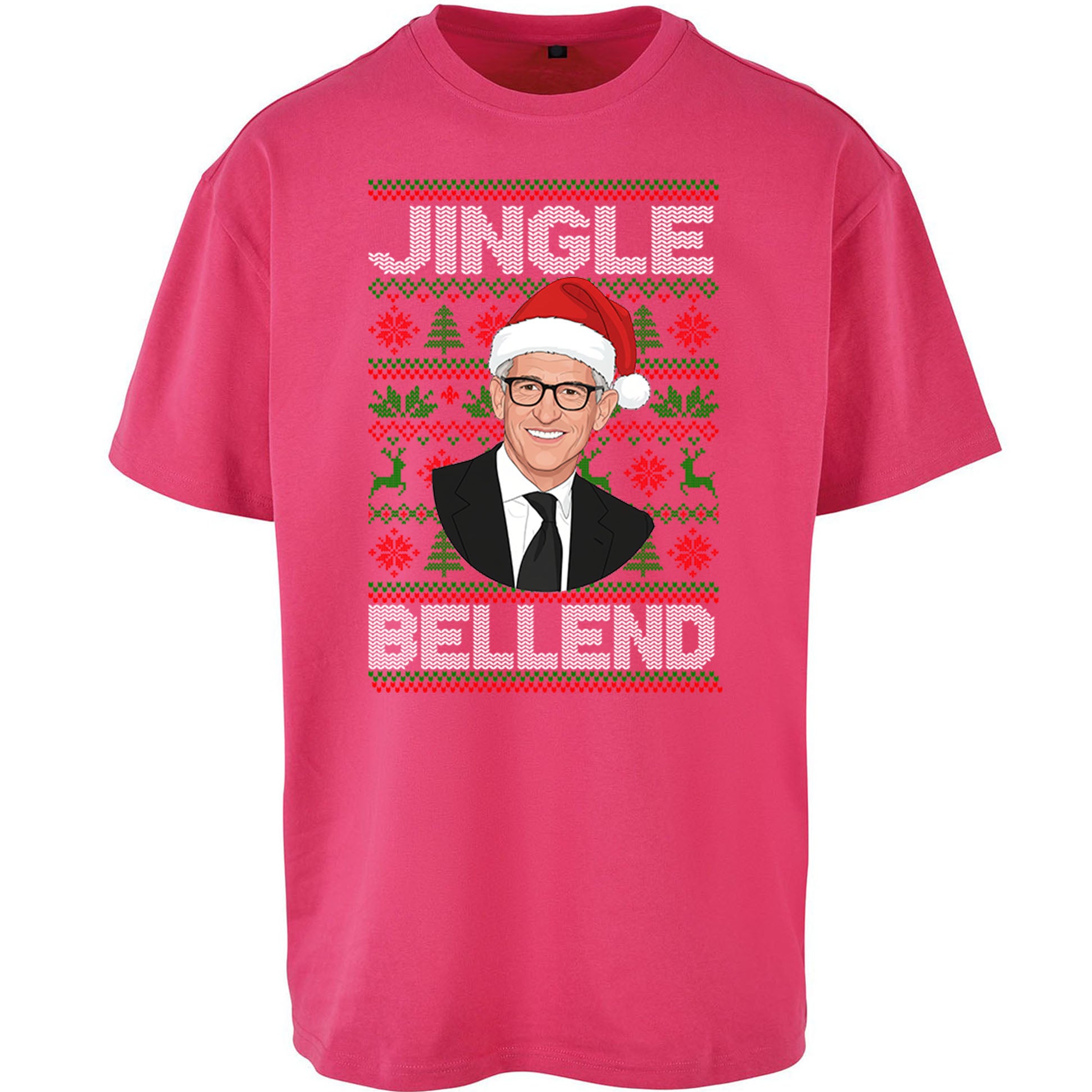Gary Lineker Christmas Oversized T Shirt