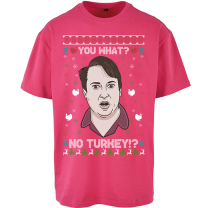 Peep Show Christmas Oversized T Shirt 