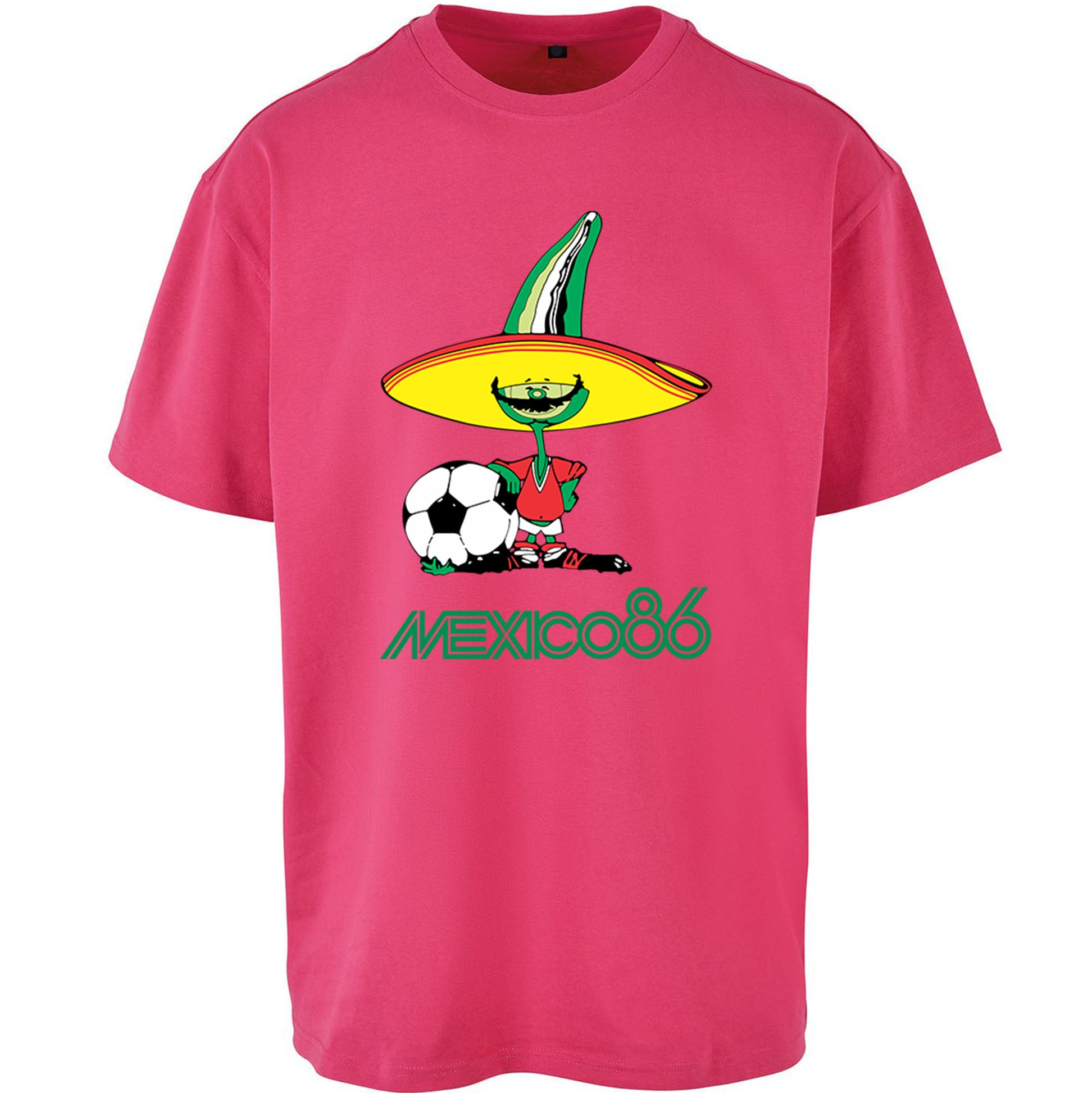 Mexico 86 Mascot Oversized T Shirt