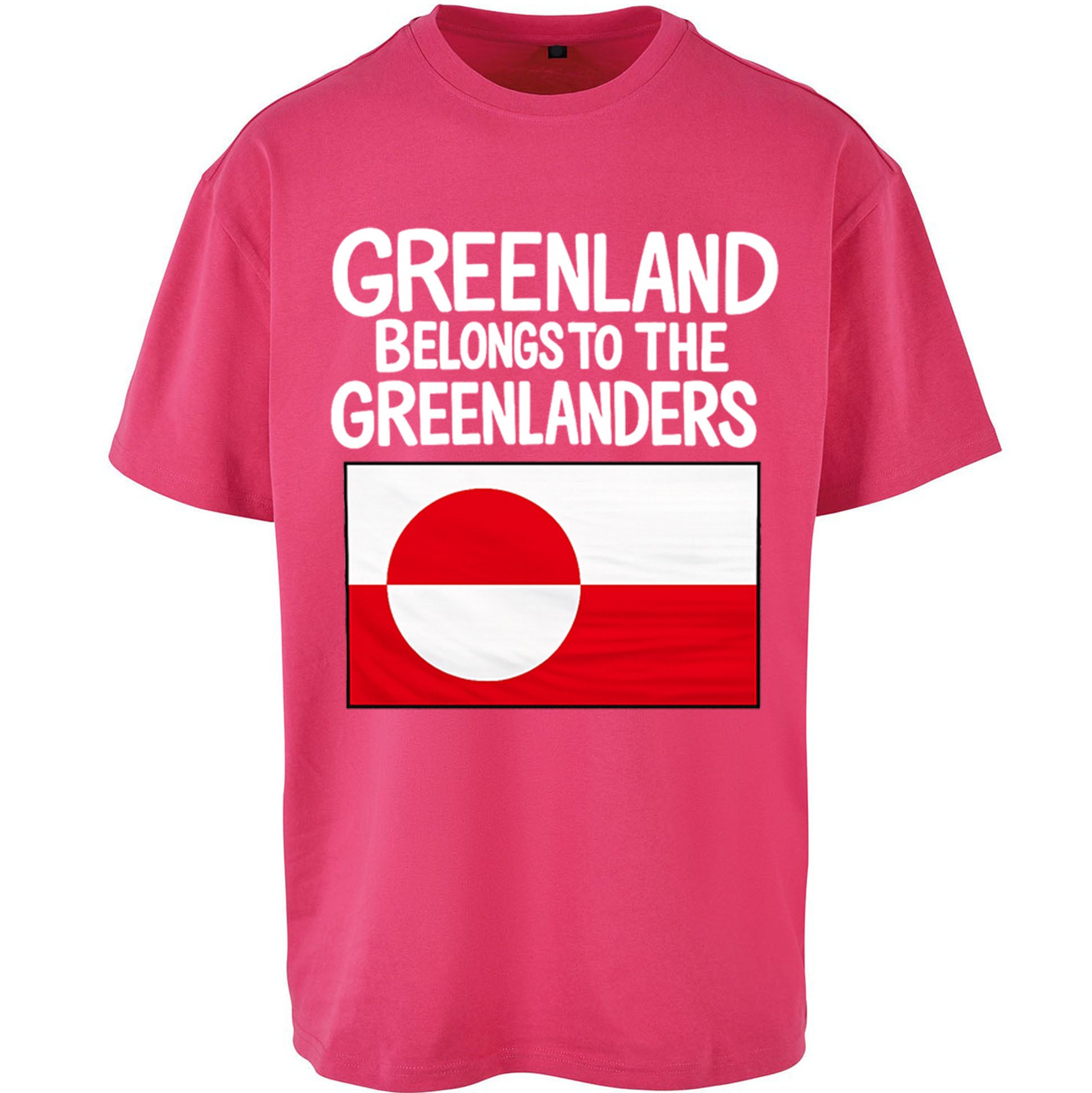 Greenland Belongs To The Greenlanders Oversized T Shirt