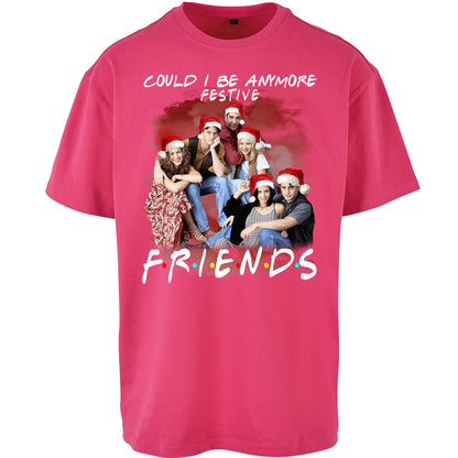 Friends Christmas Oversized T Shirt
