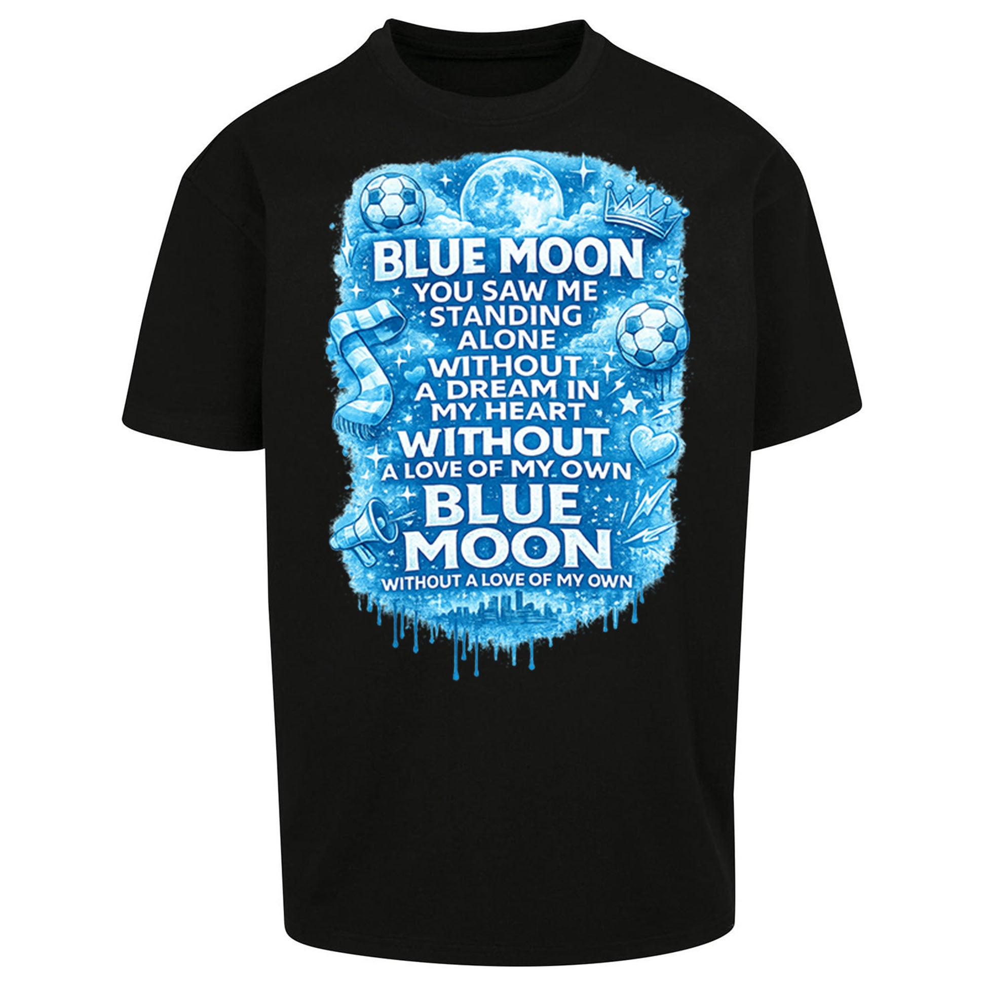 Manchester City Blue Moon Oversized T Shirt