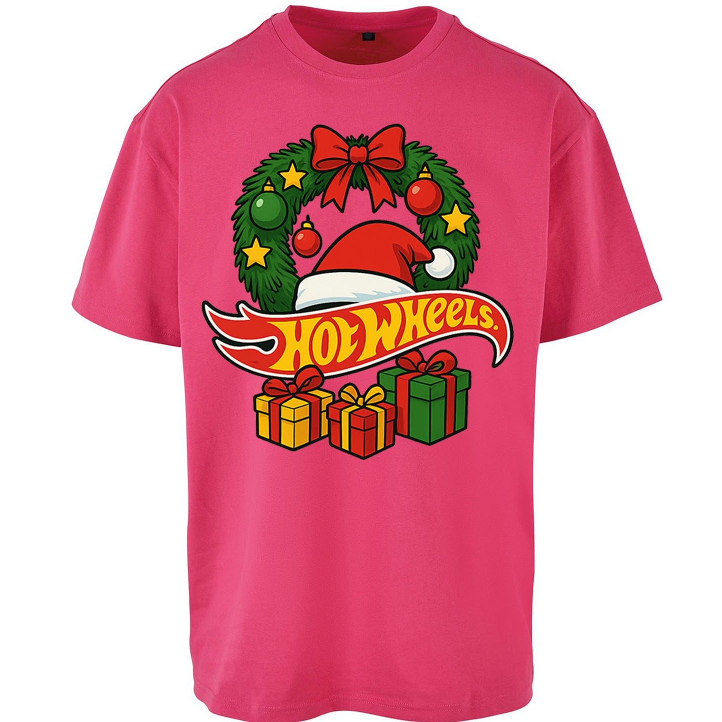 Hotwheels Christmas Oversized T Shirt